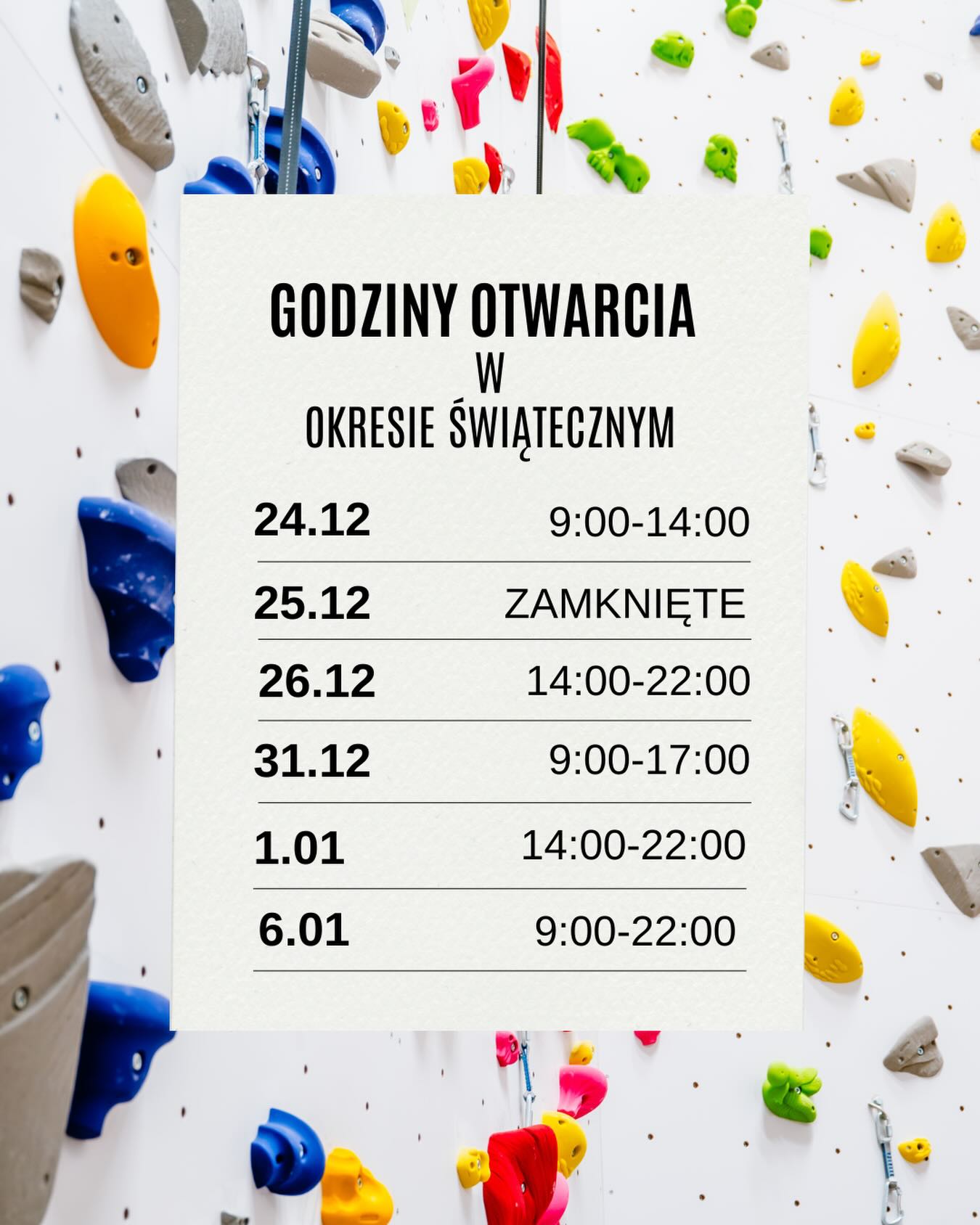 godziny otwarcia