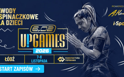 Zawody wspinaczkowe dla dzieci 6.02 UP!Games